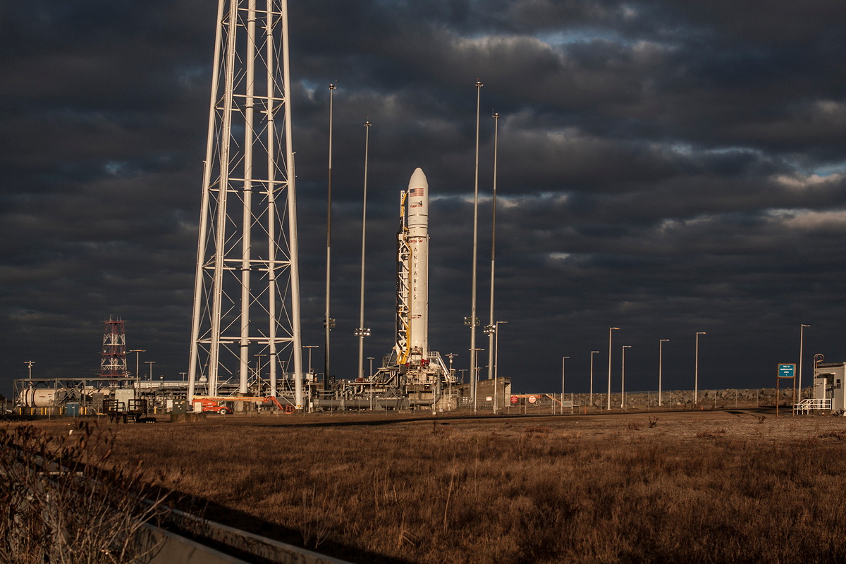 Private Cygnus Supply Ship 'Go' for Frigid Launch Wednesday